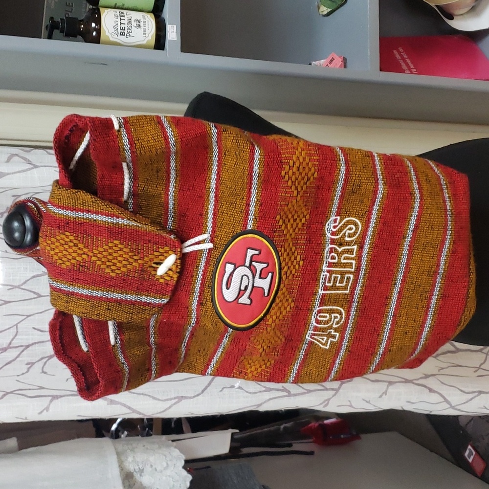 San Fran 49'rs backpack -- embroidered